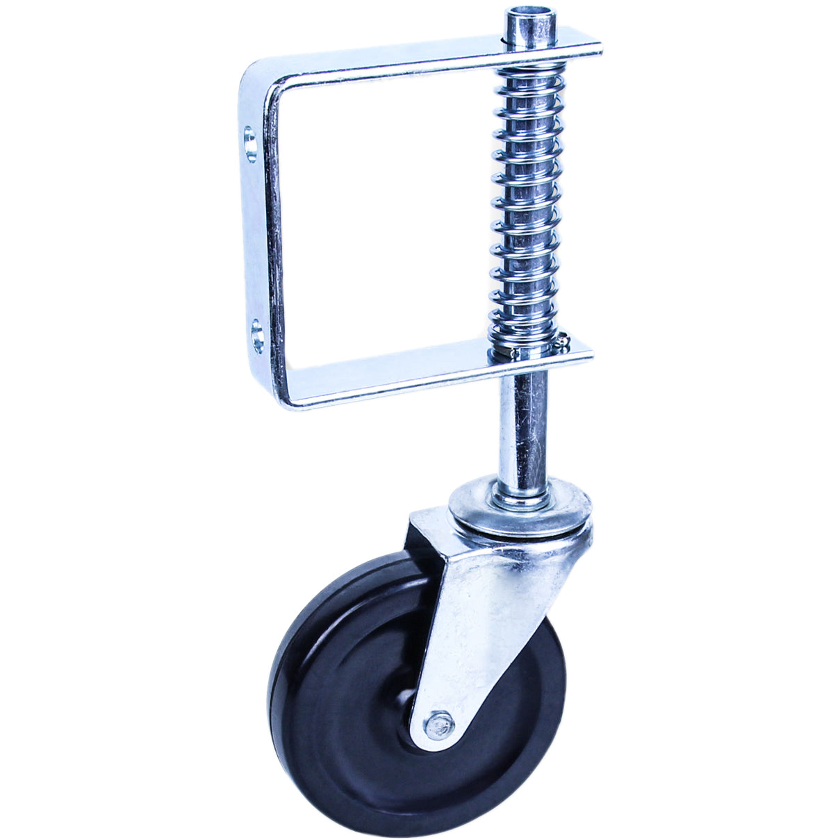 GATE CASTOR SPRING LOADED - 50 Kg 100mm Medium Duty Spring Loaded Gate Castor