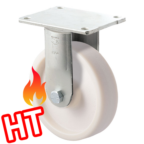 OHH150/HZFHT <span>200 Kg HIGH TEMP Fixed Plate Glass Filled Nylon 150mm</span>