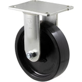 ONR150/HZF - 450 Kg Fixed Plate 150mm Black Nylon