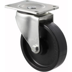 ONR150/OZP - 450 kg Swivel Plate 150mm Black Nylon