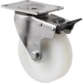 Swivel Braked - Plate Mount