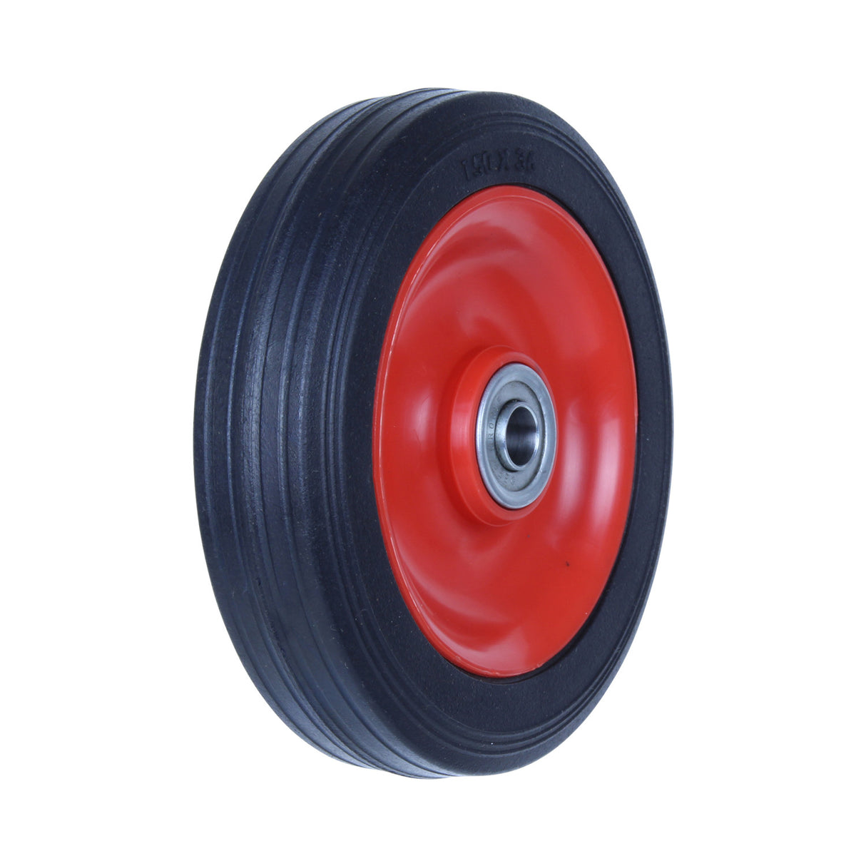 PRB150 - 75 Kg 150mm Black Rubber