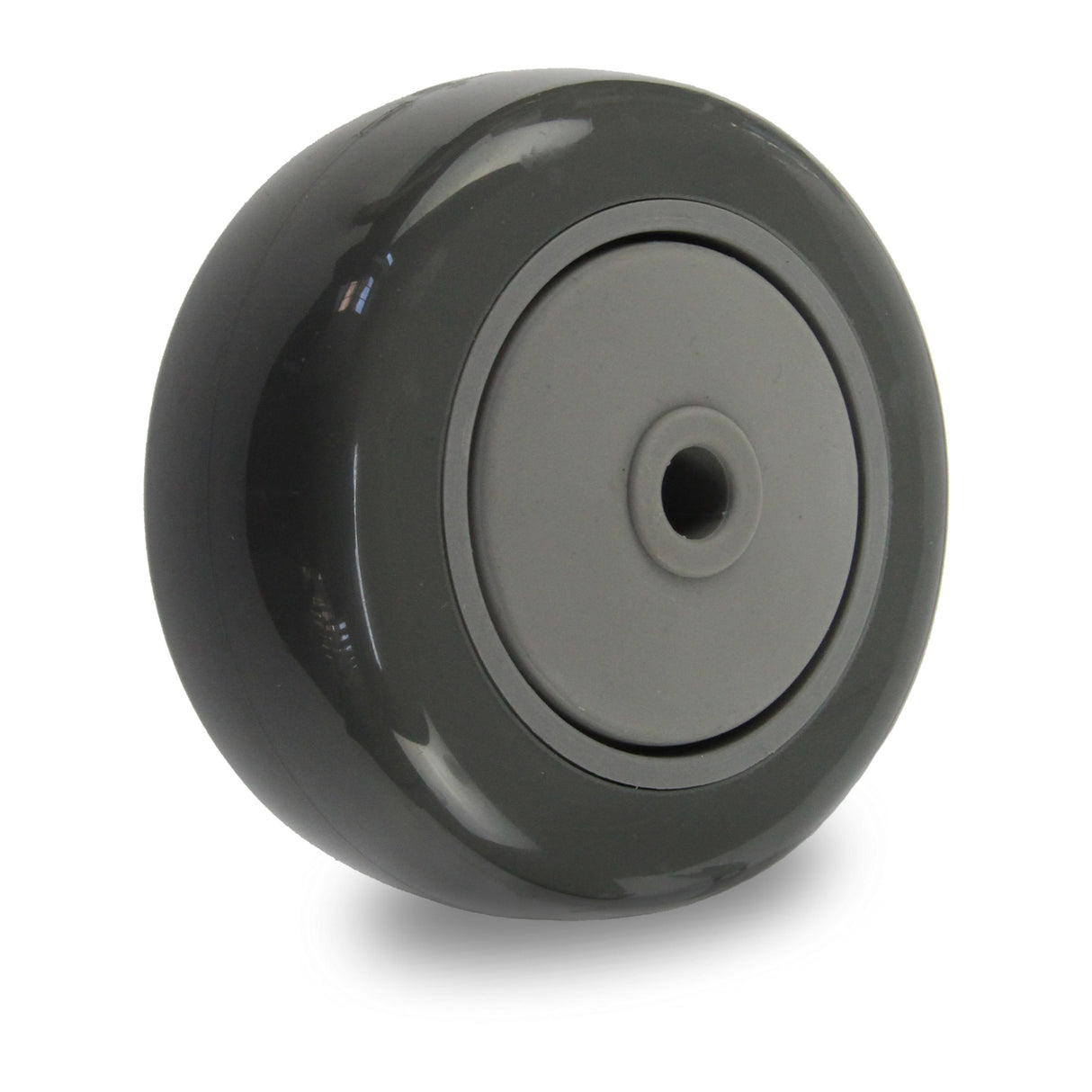PUQ75 - 85 Kg 75mm Grey Polyurethane