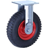 PZF250X4-FS - 75 Kg Fixed 220mm Black MCP Puncture-Proof