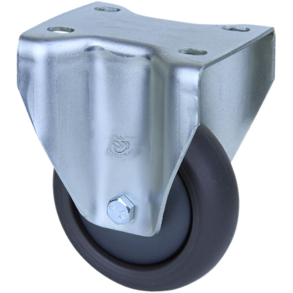 QUQ100G/MZF <span>100 Kg Fixed Plate 100mm Polyurethane</span>