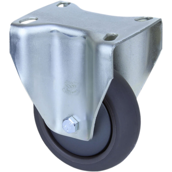 QUQ100G/MZF <span>100 Kg Fixed Plate 100mm Polyurethane</span>