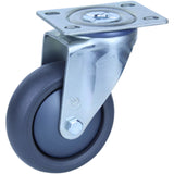 QUQ100G/MZP - 100 Kg Swivel Plate 100mm Polyurethane