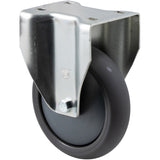 QUQ125G/MZF - 200 Kg Fixed Plate 125mm Polyurethane