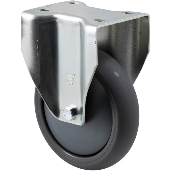 QUQ125G/MZF <span>200 Kg Fixed Plate 125mm Polyurethane</span>