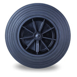 RPL200(DTR) 100 Kg 200mm Black Rubber