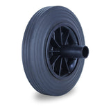 RPL200(DTR) 100 Kg 200mm Black Rubber