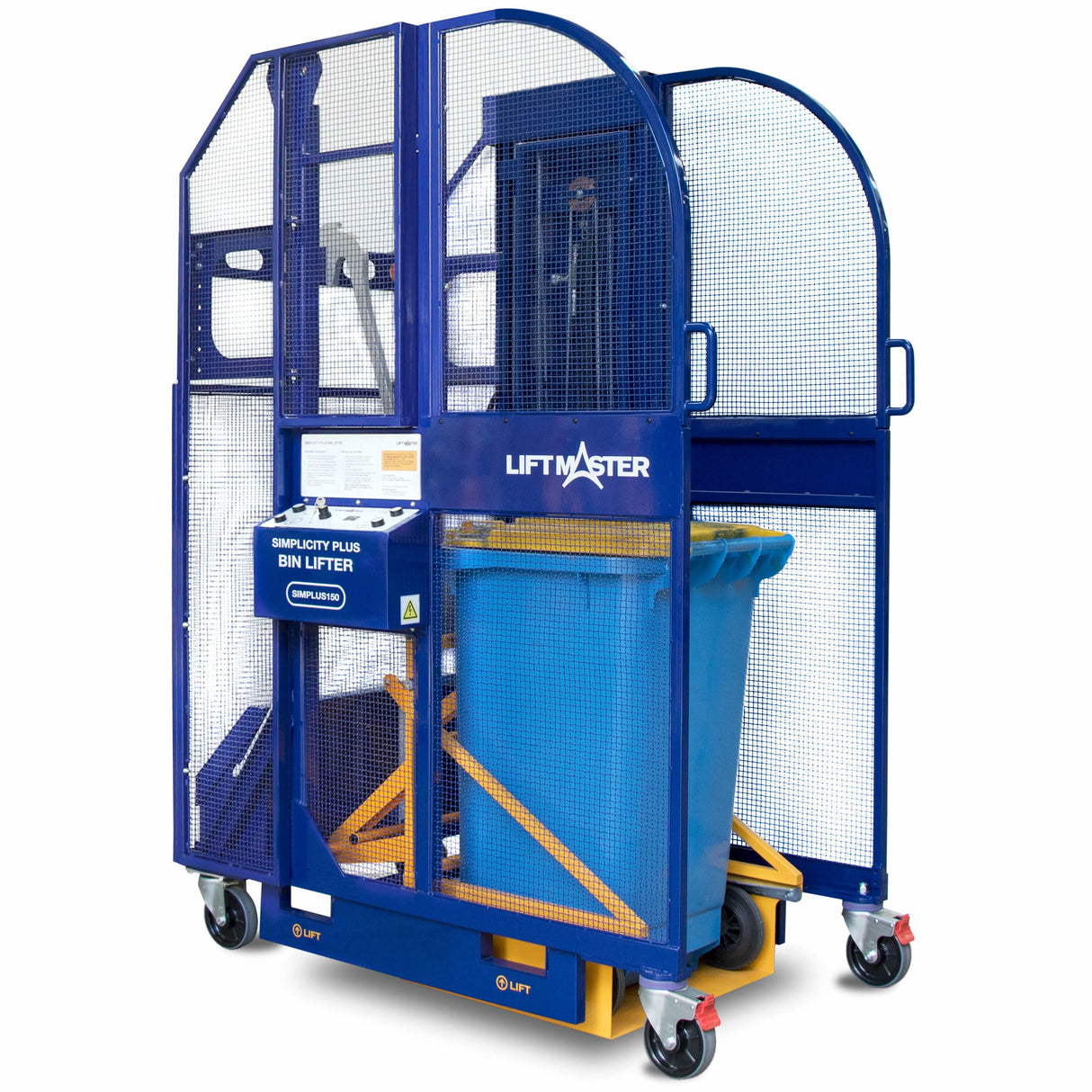 SIMPLUS150HY1500 - /1800 150 Kg Electric Bin Lifter / Tipper