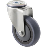 STQ100G/MZH - 100 Kg Bolt-Hole 100mm Grey Rubber