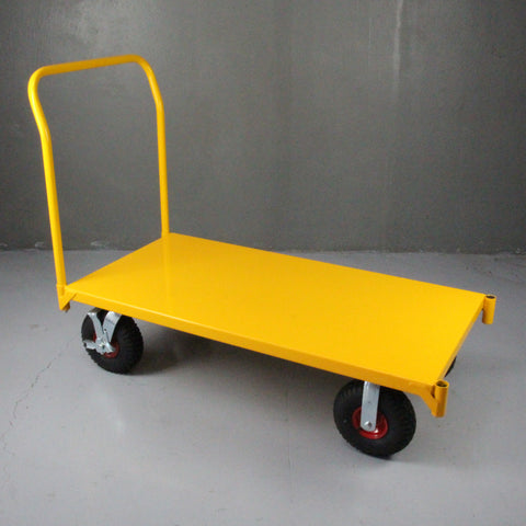 SW078PNEU <span>560 Kg Pneumatic Platform Trolley  </span><span style="color: #ff2a00;"><strong>In-store pickup required</strong></span>