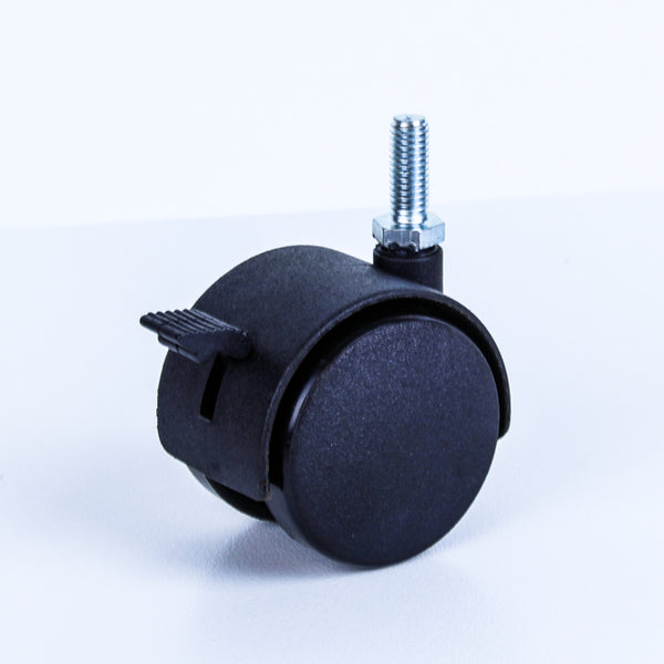 TW50-5/16BR <span>40 Kg Swivel 5/16" BSW Wheel Brake 50mm Nylon</span>