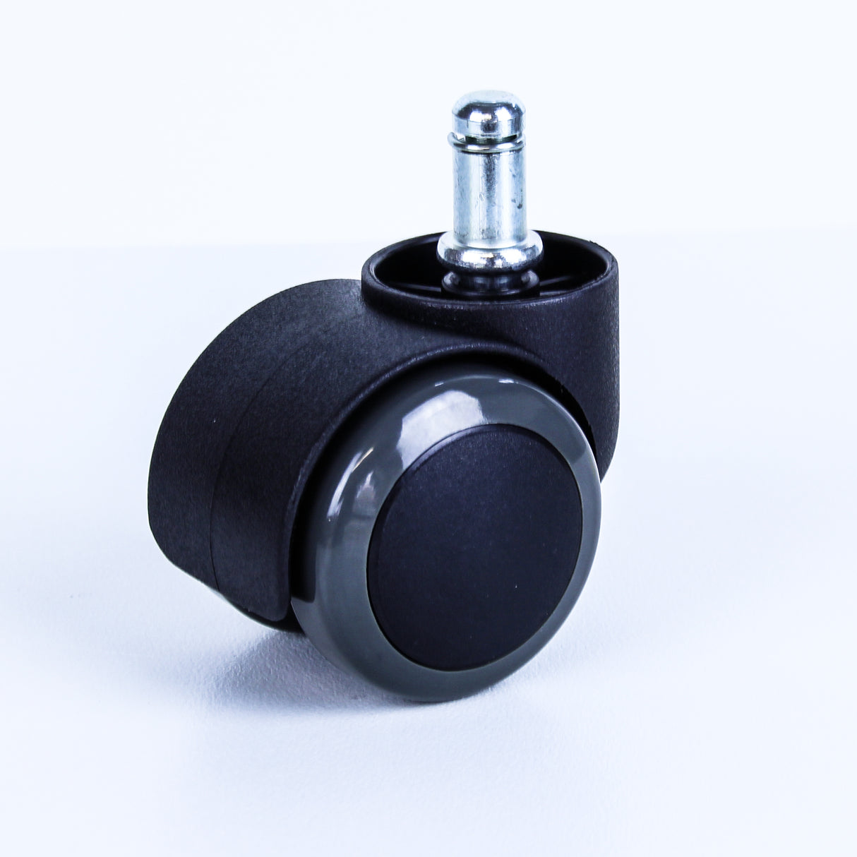 TW50-C11PU - 40 Kg Swivel 11mm Circlip 50mm Polyurethane