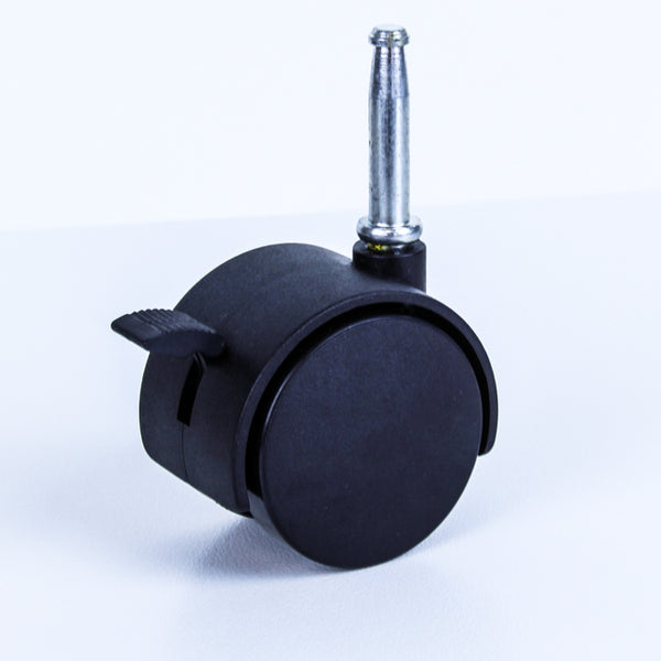 TW50-GNBR <span>40 Kg Swivel 8mm Grip Neck Wheel Brake 50mm Nylon</span>