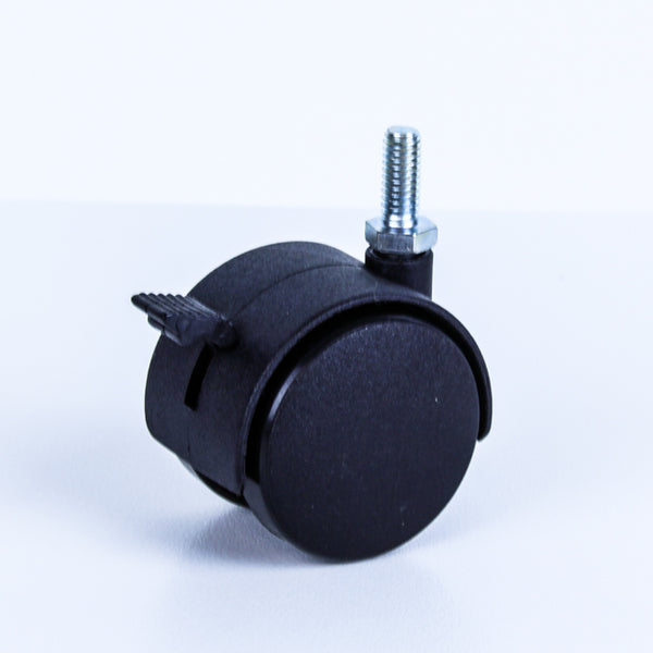 TW50-M8BR <span>40 Kg Swivel M8 Wheel Brake 50mm Nylon</span>