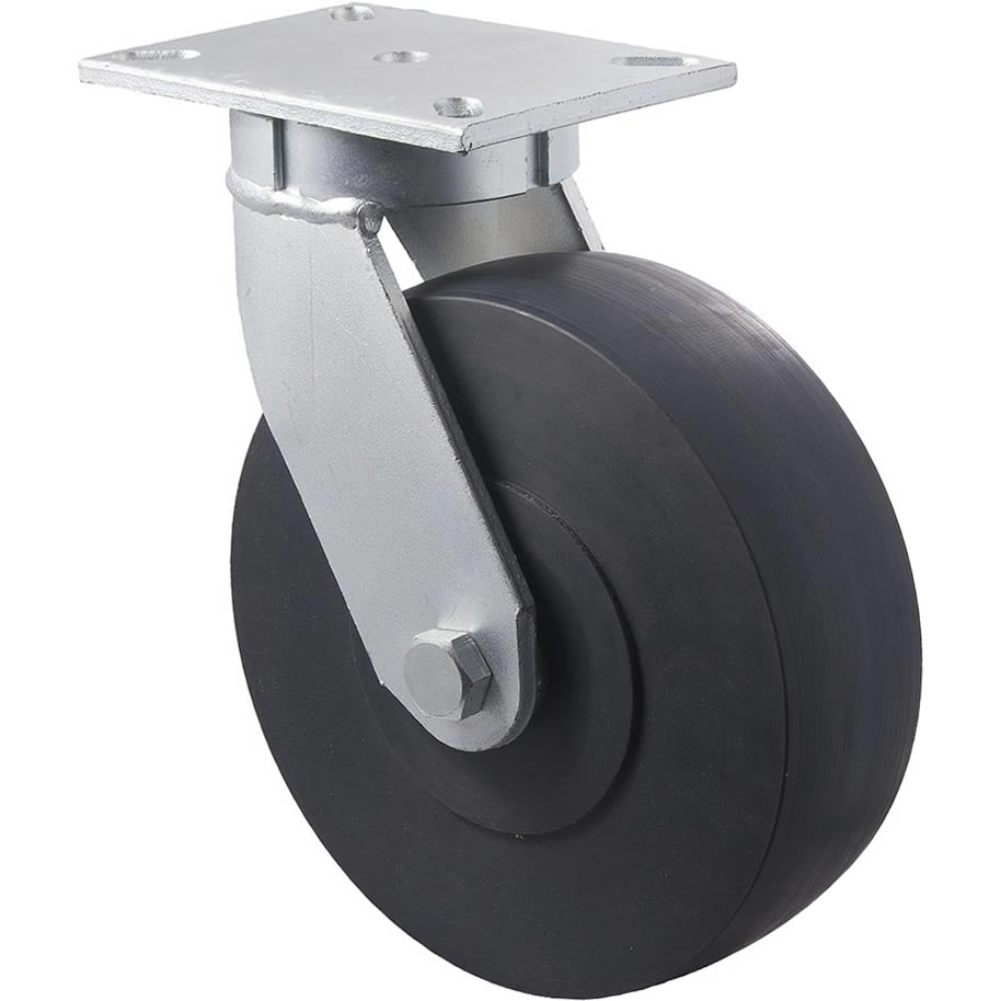VXQ250/VZP - 2450 Kg Swivel Plate 250mm High Impact Polymer