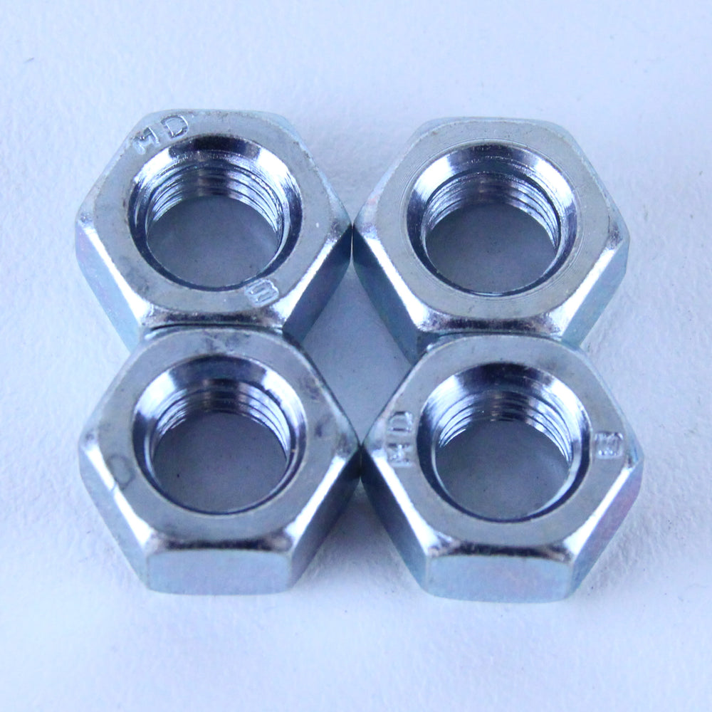 M10 Plain Nut Pack of 4 each