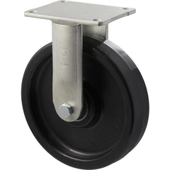 WNQ200/HZF - H SERIES 600 kg Fixed Plate 200mm Black Nylon