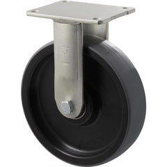 WUQ200/HZF - H SERIES 600 kg Fixed Plate 200mm Polyurethane