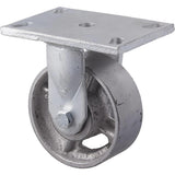 XCQ125/XZF - 590 Kg Fixed Plate 125mm Cast Iron