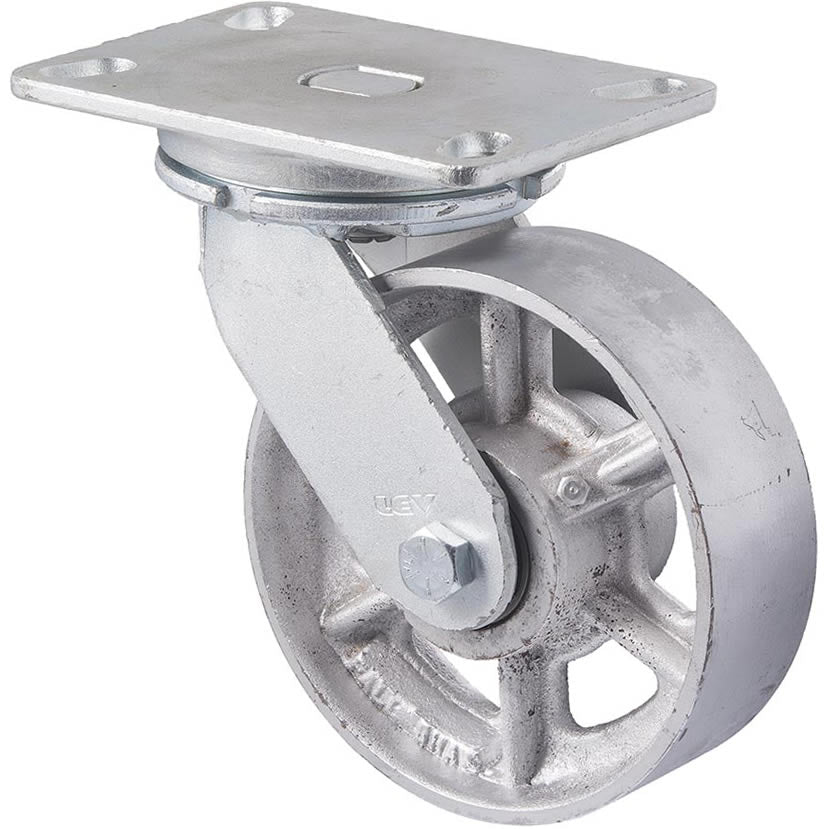 XCQ150/XZP - 630 Kg Swivel Plate 150mm Cast Iron