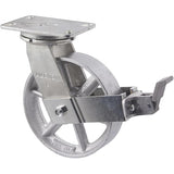 XCQ200/XZPBR - 820 Kg Swivel Plate Brake 200mm Cast Iron