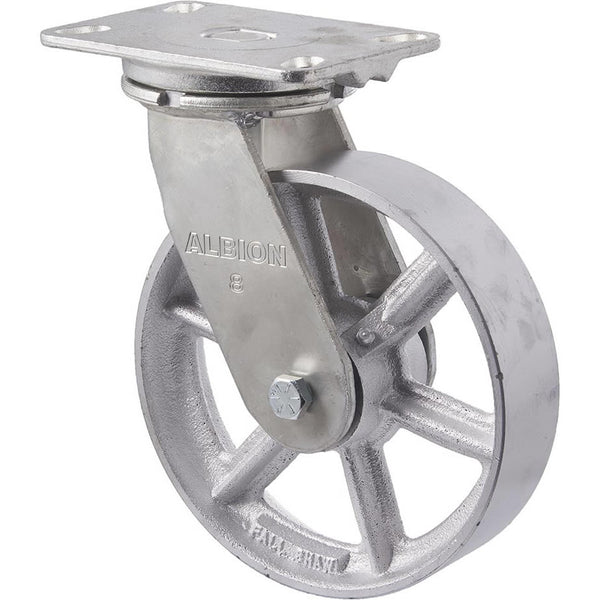 XCQ200/XZP <span>820 Kg Swivel Plate 200mm Cast Iron</span>