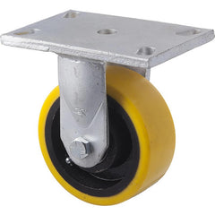 XUQ125/XZF - 800 kg Fixed Plate 125mm Polyurethane