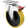 Swivel Braked - Plate Mount