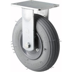 YRIB200/YZF - 75 kg Fixed Plate 200mm Grey Rubber Pneumatic
