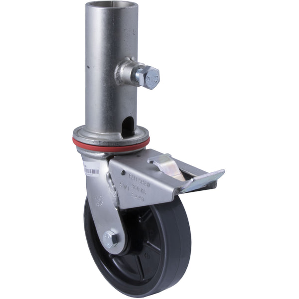 SC08 <span>360 Kg Swivel Socket Total Brake 150mm Polyurethane</span>